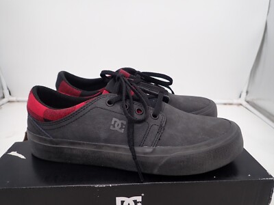 DC Trase WNT ADYS300142 Skate/Casual Sneaker, Men's/Big Boy's Size 4.5M, Black