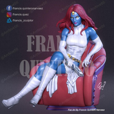 Mystique  Resin Sculpture Statue Model Kit Marvel X-men Unpainted/Unassembled
