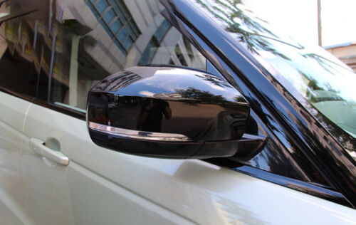 Fit For 2013-2020 Range Rover L405 Gloss Black Rear View Side Mirror Cover Trim - Picture 6 of 9