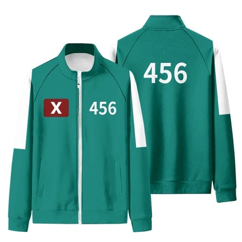 Squid Season 2 Survival Game Green Tracksuit children Jacket Pants Costume Suits - Picture 19 of 41