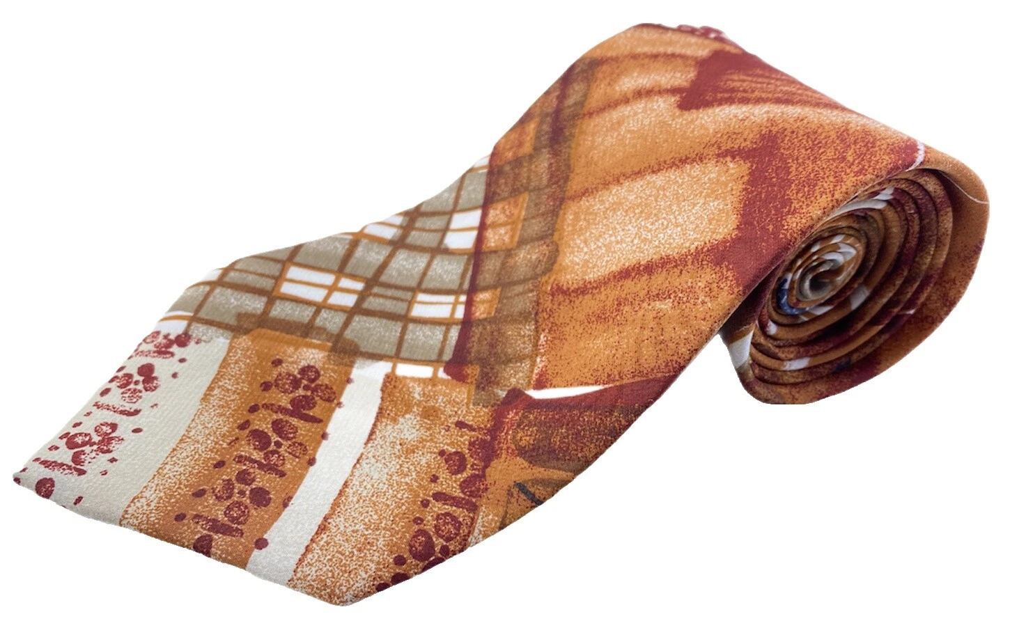 Tie Rack Marrón 100% Corbatas de seda para hombres