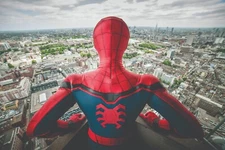 SPIDERMAN AVENGERS MARVEL STRETCHED CANVAS WALL ART READY TO HANG CP225