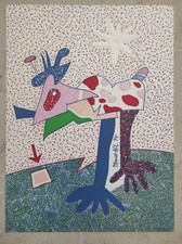 Otmar Alt, Zinkographie, 1974, signiert, 31,5x23cm