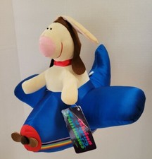 Vintage Dakin FUNNY BUNNY PILOT Flying Fantasies 49-0004 With Tag 1983 RARE