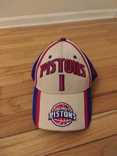 Chauncey Billups Detroit Pistons NBA Vintage Drew Pearson Signature Series Hat