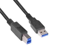 2ft NEW Genuine USB 3.0 A to B Male Cable for Dell D3100 Laptop Docking Station