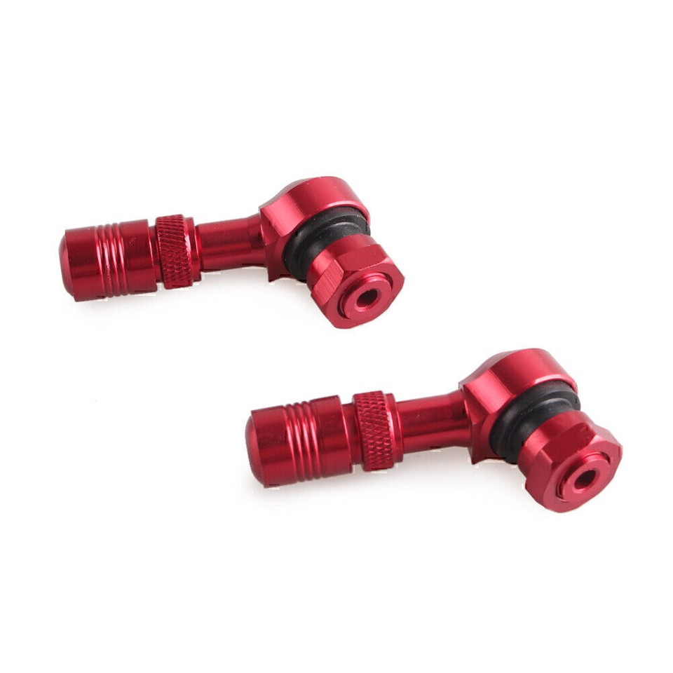 Pair 83 Degree Universal Valve Stems Fit HONDA YAMAHA KAWASAKI SUZUKI