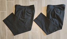 VTG Army Military Tropical Trousers Men Size 35 AG 344 Pants Poly/Wool 2 Gray