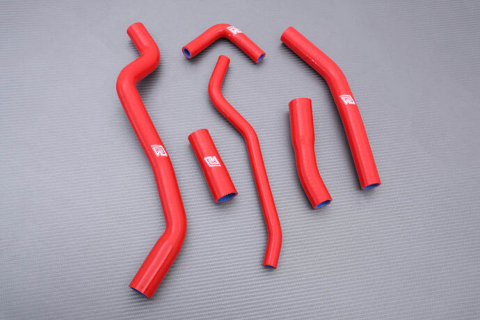Tuyaux Radiateur Eau Rouge YAMAHA FZ1 N Durite Silicone Circuit Refroidissement RN16