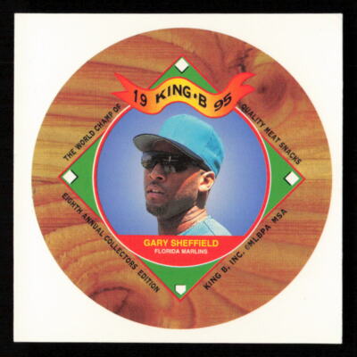 1995 MSA King B Disc Un-punched SQUARE PROOF king-b * You PICK CHOOSE *