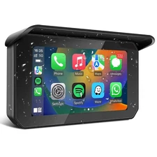 5" C5 SE Motorcycle Screen GPS Wireless Carplay/Android Auto Adapter Waterproof