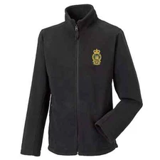 OFFICIAL Royal Army Ordnance Corps Full Zip Fleece Embroidered Logo