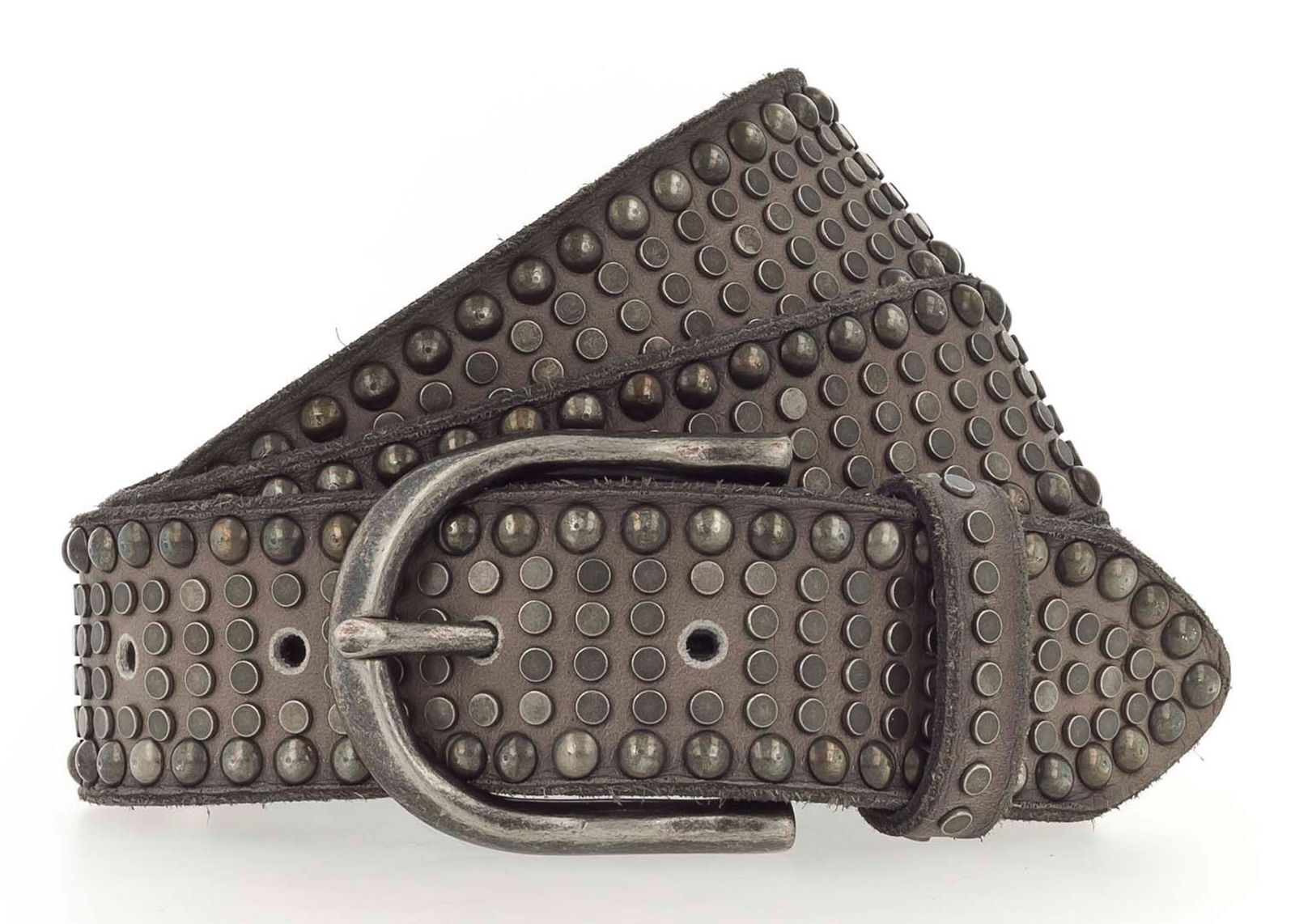 b.belt Reesa Leather Belt W100 Taupe