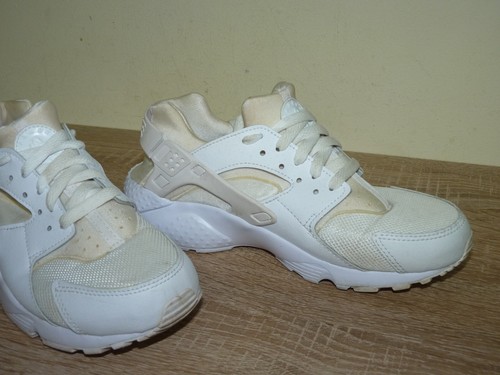 ZAPATILLAS NIKE HUARACHE BLANCAS 654275-110 UK 6 / US6.5Y / Eur 39 EXCELENTE ESTADO - Imagen 3 de 15
