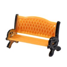 ZY36100OO 12pcs Modèles de Banc Parc Jardin Échelle TT 1:100 Modèle Ferroviaire