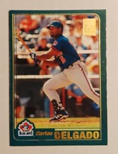 2001 Topps Tiffany LIMITED EDITION Set Break- Carlos Delgado