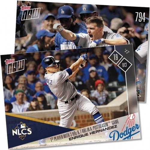 2017 Topps Now 794 Enrique Hernández