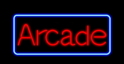 Custom Arcade Video Game 20''x12'' Neon Sign Light Lamp Display Artwork Wall Decor