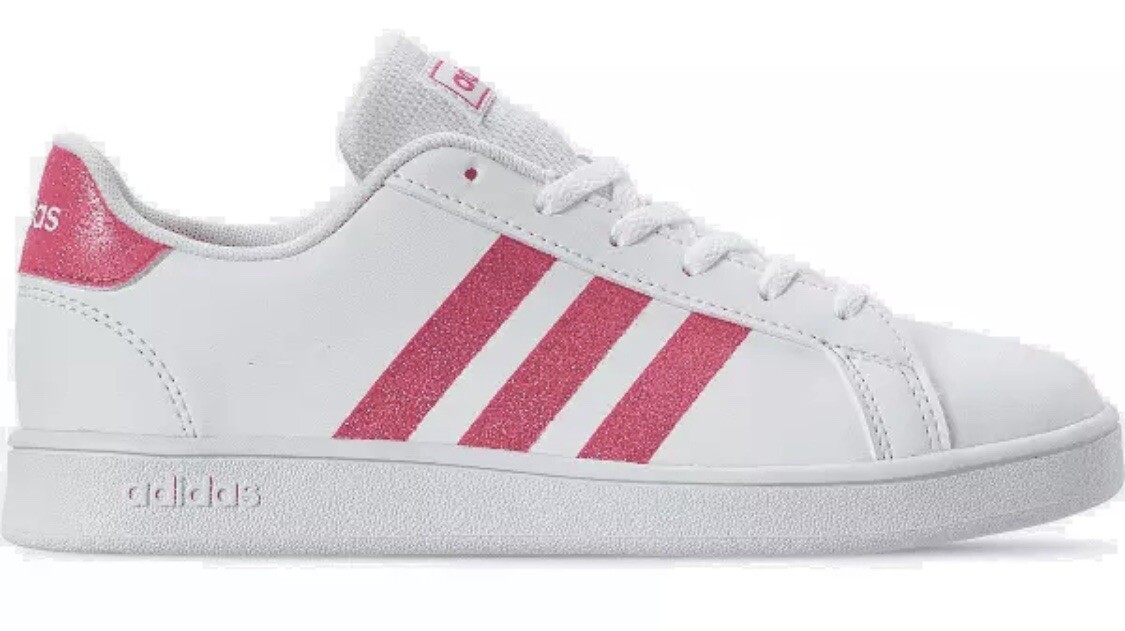 tenis rosa com glitter adidas