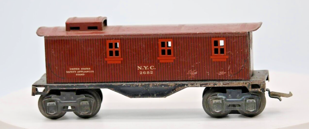 Lionel New York Central PreWar Caboose 2682 O Gauge 1:48 Scale Model Train