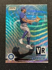 KYLE LEWIS #VR-9 2021 TOPPS STADIUM CLUB CHROME - VIRTUAL REALITY WAVE REFRACTOR