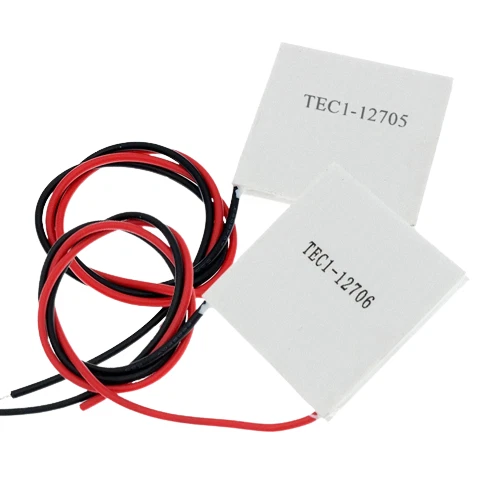 Peltier Module TEC1-12706 Thermoelectric Cooler  12V 55W 40x40mm - Cooling Plate - Image 2 of 4
