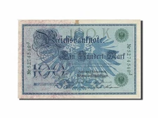 [#261628] Banknote, Germany, 100 Mark, 1908, 1908-02-07, KM:34, UNC(60-62)