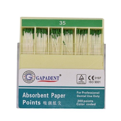 Dental Endodontic GAPADENT Gutta Percha Points/Obturating/Absorbent Paper Points - Picture 50 of 72