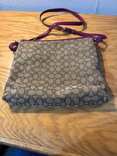 Coach Signature Canvas Schultertasche 284 - Bild 2 von 3