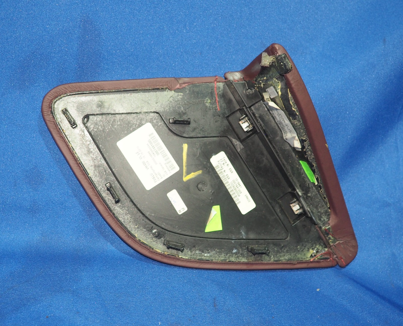 2010-2020 Aston Martin Rapide Front Driver Left Door Cover Trim Iron Ore Red OEM
