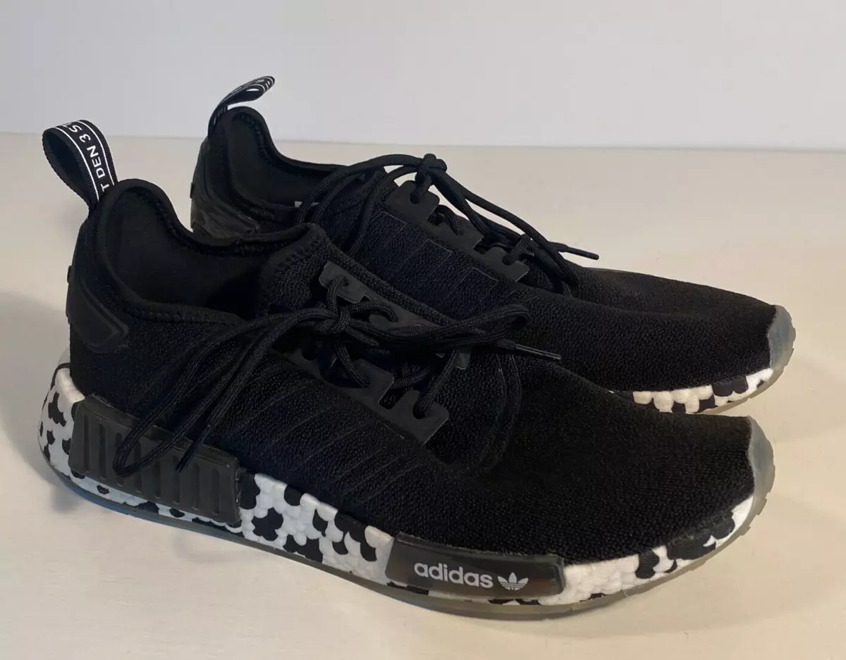 Adidas nmd r1 clearance spotted primeknit sneaker