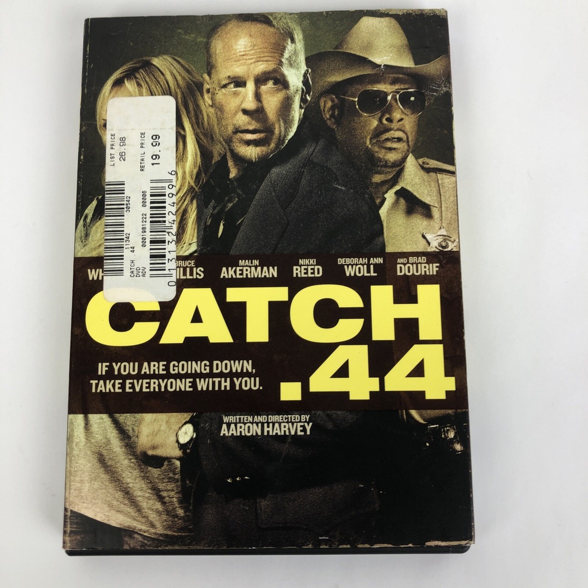 CATCH ALL RECORDS CD DVD セット Catch .44 - DVD By Bruce Willis Nikki Reed Forest Whitaker - AARON