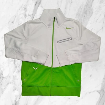NIKE Rafael Nadal Sweat Zippé Homme 2011 Montecarlo ATP MASTERS 1000 Tennis Tg M - Photo 1/4