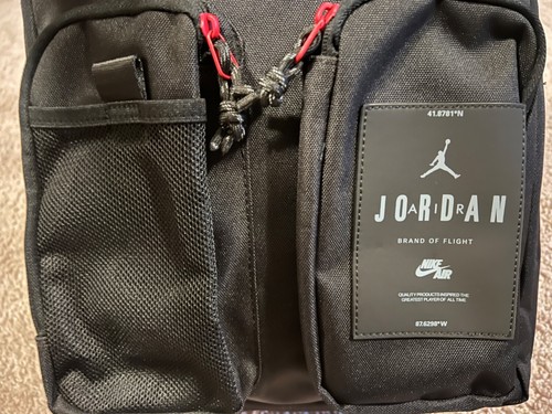 Nike Air Jordan Hesi Jumpman BLACK CAT retro 11 XI Bulls backpack book bag 23 45 - Picture 9 of 11