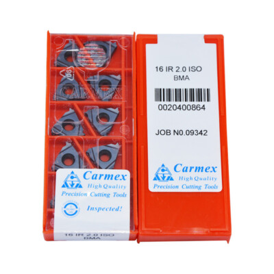 10pcs 16IR 2.0ISO BMA Threadeding blade CNC Carbide Inserts