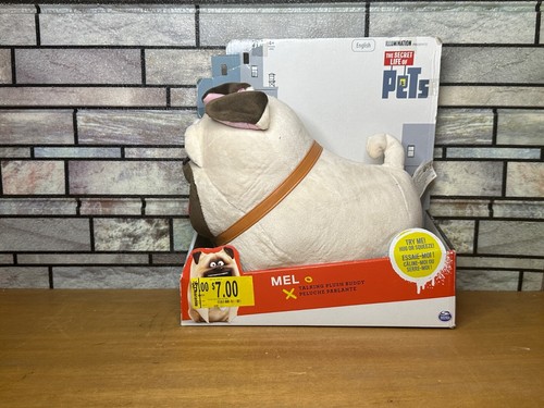 The Secret Life of Pets, Mel, Lights up & Talks Plush Buddy, Free Daily Shipping - Picture 3 of 5