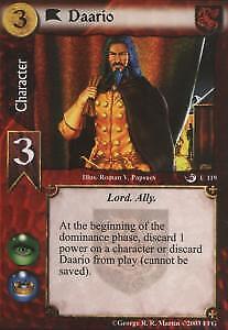 Daario - Ice and Fire Edition - A Game of Thrones CCG - Foto 1 di 1
