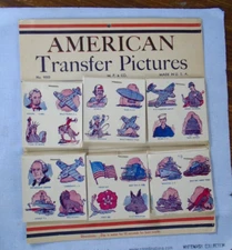 WWII American Transfer Pictures with original package