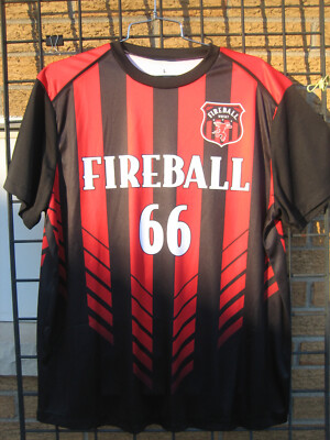(L) Fireball Whiskey  66 Uniform Jersey shirt Mens Large Concept design NEW