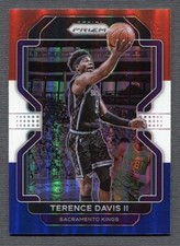 2021 Panini Prizm Red White and Blue #139 Terence Davis II