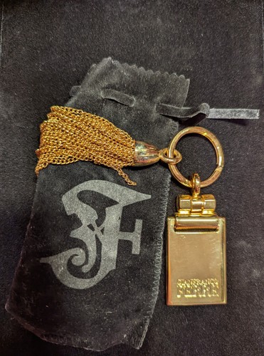 Gianfranco Ferre Keychain Gold - Picture 4 of 5