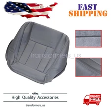 Driver Bottom Leather Seat Cover Gray Fit For Toyota 4Runner 1996 1997 1998 1999
