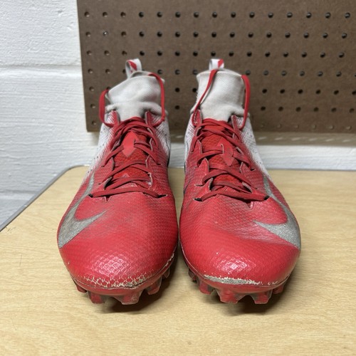 Scarpe da calcio Nike Vapor Untouchable Pro 3 rosso bianco 917165-100 da uomo taglia 13 - Foto 3 di 10