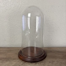 Display Glass Dome Cloche With Base Bell Jar