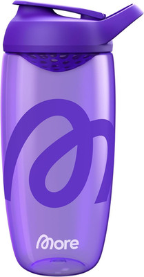 MORE Premium Shaker, 700 Ml, Lila, Integriertes Mischsieb & Trageschlaufe, Geräu