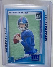 2025 Panini Donruss Optic Rated Rookie Jaxson Dart #273 Giants Football Card