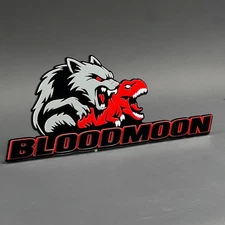 1PCS BLOODMOON 3D Emblem Badge – Acrylic Fender Tailgate Trunk Car Truck Decal