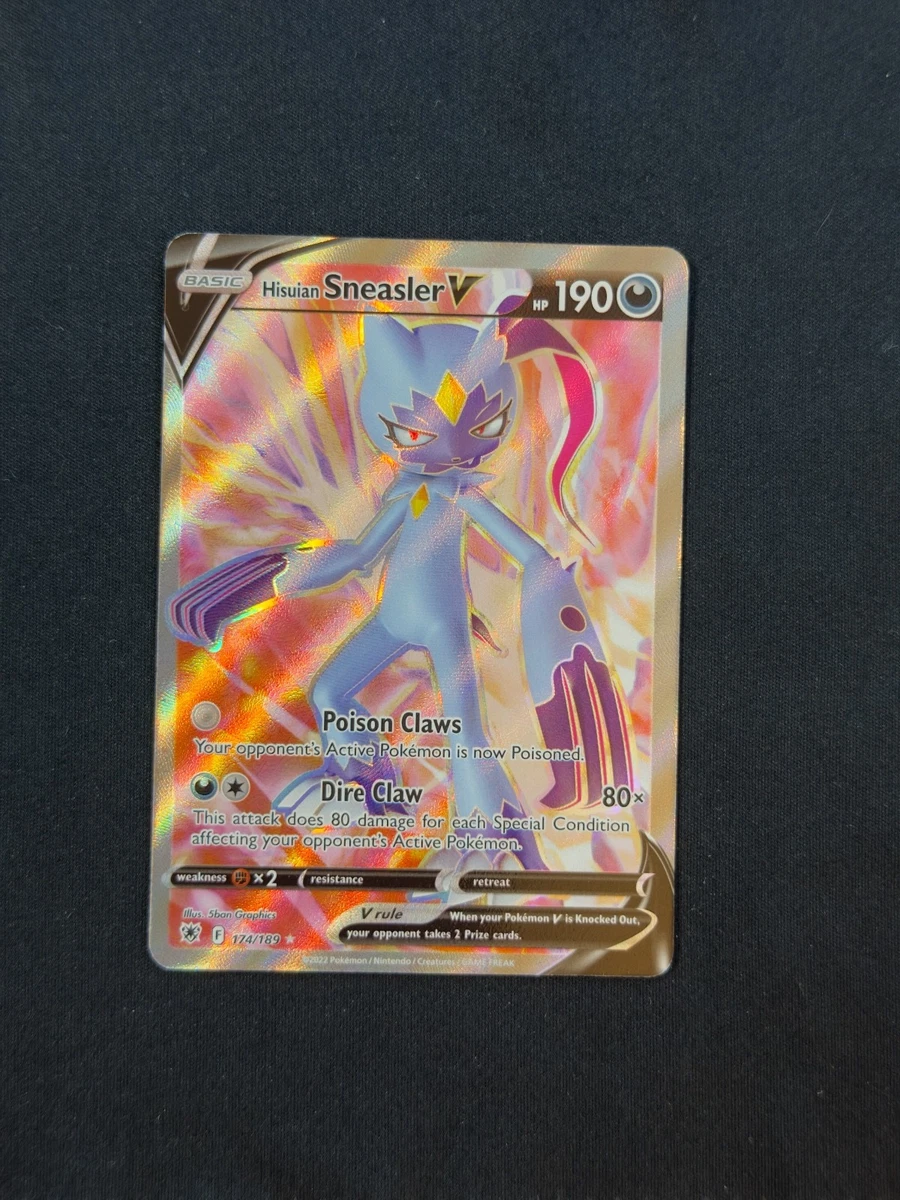 Hisuian Sneasler V Pokémon TCG Cards for sale | eBay