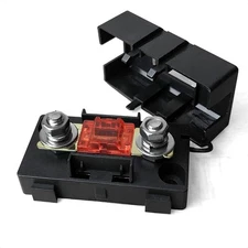 MGI SpeedWare Mini-ANL/MIDI Inline Fuse Holder with Cover and 50A 