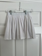 Athleta Girl Pleat Perfect White Skort Large